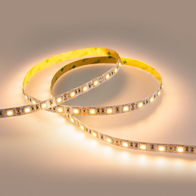 Светодиодная лента Eleganz LUX 5050 60 LED 14.4W/M 12V теплая 3000К IP20 EL-LS-14WW