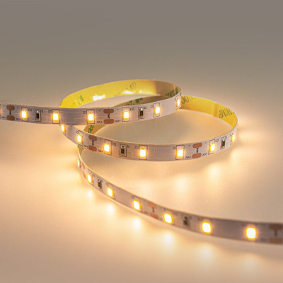 Светодиодная лента Eleganz LUX 2835 60 LED 4.8W/M 12V теплая 3000К IP20 EL-LS-48WW