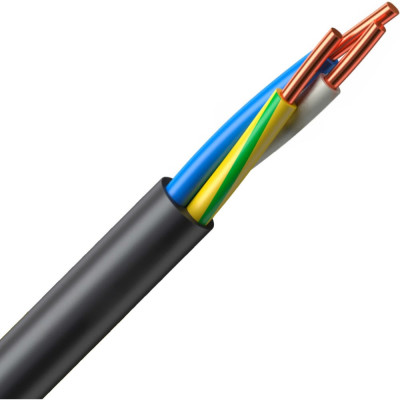 Кабель силовой Подольсккабель ВВГнгА-LS 3x2,5 N,PE 50 метров. 105025-50