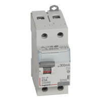 Выключатель дифференциального тока Legrand DX3 2П 63А 300мА-AC 411526