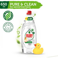 Средство для мытья посуды FAIRY Pure&Clean 650 мл 1009441 605888 0001009706