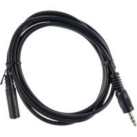 Удлинительный кабель VCOM 3.5 Jack /M/ - 3.5 Jack /F/, стерео, аудио, 1.5м VAV7179-1.5M