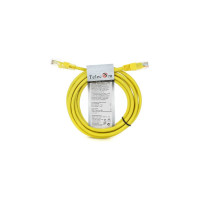 Литой патчкорд Telecom UTP, категория 5е, 3,0м, желтый NA102-Y-3M