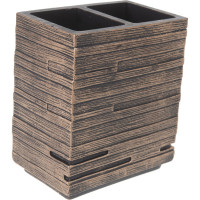 Стаканчик для зубной щетки RIDDER Brick Antik бронзовый 22150248