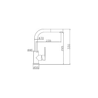 Кухонный смеситель Oulin OL-8607S