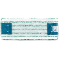Насадка для швабры CISNE WET плоская, микрофибра, зелёный/белый 40см 207500-04