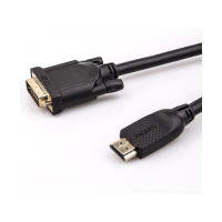 Кабель VCOM HDMI AM/DVI 24+1M, 3м, CU, 1080P 60Hz, 2F, CG484GD-3M