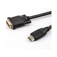 Кабель VCOM HDMI AM/DVI 24+1M, 5м, CU, 1080P 60Hz, 2F, CG484GD-5M