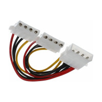 Размножитель питания IDE-устройств VCOM 1- 2 big, 5+12V VPW7570