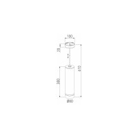 Светильник Elektrostandard DLR023 IP54 (35084/H) черный a061364