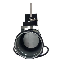 Заслонка регулирующая круглая TKD160-02DN/24V 160 мм с реверсивным электроприводом 2Нм, 24В, управление открыто/закрыто TECHNO 550162