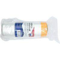 Плёнка укрывная с малярной лентой, прозрачная, 1.1х20 м DeltaRoll CB441120