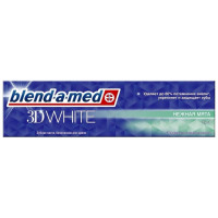 Зубная паста BLEND_A_MED 3D White Нежная мята 75 мл (3809) 0001020851