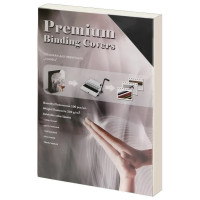Обложки для переплёта Office Kit А3 глянец чёрные 250 г/кв.м 100 шт GBKA300250