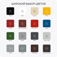 Грунт-эмаль по ржавчине Elcon ХВ-0278 серая RAL 7046, (RAL 7046)  25 кг 00-00461551