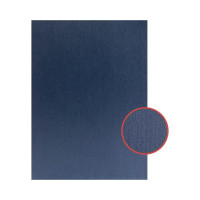 Обложки Office Kit А4, лен, синие, 100 шт. LBA400250
