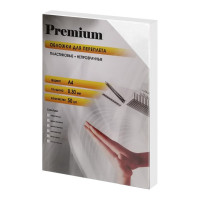 Непрозрачные пластиковые обложки Office Kit А4, 0.3 мм, белые, 50 шт. PWMA40030