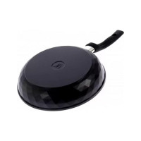 Сковорода Мечта бриллиант 24 см с антипригарным покрытием гранит black 24872