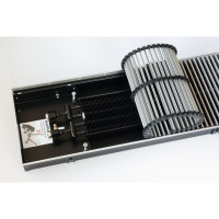 Внутрипольный водяной конвектор с решеткой KVZ KVZ-300-80-800-UA/RRA-300-800-A