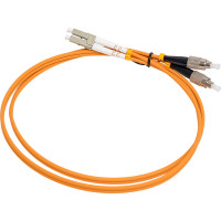 Оптический шнур Cabeus duplex lc-fc 62,5/125 mm 1м lszh FOP-62-LC-FC-1m
