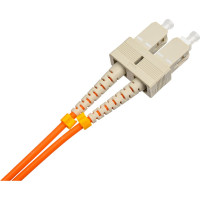 Оптический шнур Cabeus duplex lc-sc 62,5/125 mm 2м lszh FOP-62-LC-SC-2m