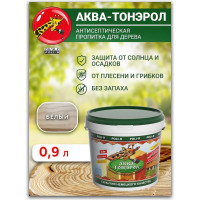 Пропитка POLI-R АКВА-Тонэрол белый, 0.9 л 20119