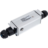 Уличный PoE удлинитель OSNOVO E-PoE/2GW 10/100/1000M Gigabit Ethernet до 500м (до 22W) со встроенной грозозащитой 6kV. sct1140