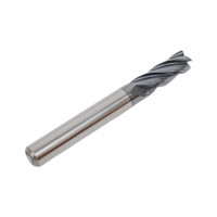 Фреза концевая 6х6х16х50 мм, Z4, твердосплавная, укороченная, Alpha-GX New Century G9I61060N
