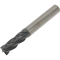 Фреза концевая 10х10х25х75 мм, Z4, твердосплавная, укороченная, Alpha-GX New Century G9I61100N