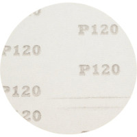 Шлифовальный круг на липучке 125 мм, Р120, 100 шт TOTFLEX 4631174653868