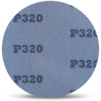 Шлифовальный круг на липучке 125 мм, Р320, на пленке, 10 шт TOTFLEX 4631174654131