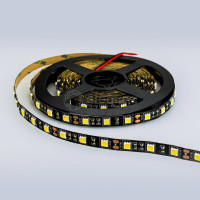 Светодиодная лента Eleganz LUX 5050 60 LED 14.4W/M 12V холодная 6000К ЧЕРНАЯ ОСНОВА 9007