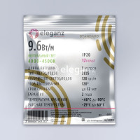 Светодиодная лента Eleganz Standard 2835 120 LED 9.6W/M 12V нейтральная 4500К EL-SS-96N