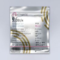 Светодиодная лента Eleganz Standard 2835 120 LED 9.6W/M 12V холодная 6000К EL-SS-96W