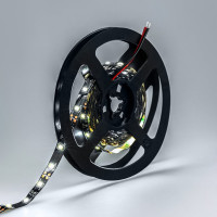 Светодиодная лента Eleganz LUX 2835 60 LED 4.8W/M 12V холодная 6000К ЧЕРНАЯ ОСНОВА 9009