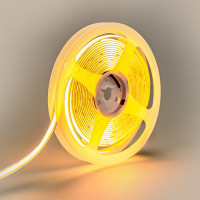 Светодиодная лента Eleganz LUX COB 9W/M 12V, 512 диод/м, 110Лм/Вт, теплая 3000К ширина 8мм 990084
