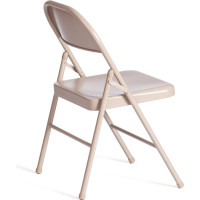 Стул складной Tetchair FOLDER 3023(II), 6 шт, металлический, 46.5x48x75 см, 7-beige 21273