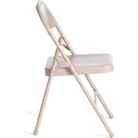 Стул складной Tetchair FOLDER 3023(II), металлический, 46.5x48x75 см, 7-beige 21547