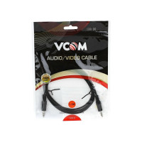 Соединительный кабель VCOM 3.5 Jack /M/ - 3.5 Jack /M/, стерео, аудио, 1.5м VAV7175-1.5M