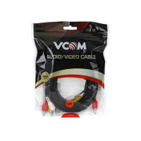 Соединительный кабель VCOM 3xRCA /M/ - 3xRCA /M/, 5m VAV7150-5M