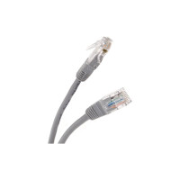 Литой патчкорд Telecom UTP, категория 5е, 15,0м, серый NA102--15M