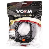 Кабель VCOM HDMI AM/DVI 24+1M, 10м, CU, 1080P@60Hz, 2F, CG484GD-10M