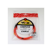 Оптический шнур VCOM FC-FC, UPC, MM, многомодовый, Duplex, VDU101-2M