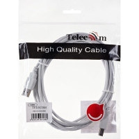 Кабель Telecom, USB 2.0 A--B 3.0м TC6900-3M