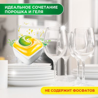 Средство для мытья посуды в капсулах для автоматических посудомоечных машин FAIRY All in 1 Лимон 48 шт 0001009731