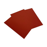 Обложки Office Kit А4, лен, красные, 100 шт. LRA400250