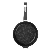 Индукционная сковорода Мечта 24 см с антипригарным покрытием гранит black. induction pro 24802И