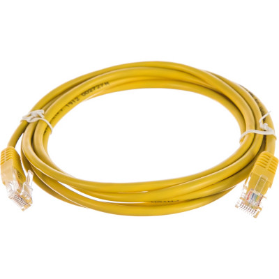 Шнур NETLAN EC-PC4UD55B-BC-PVC-020-YL-10