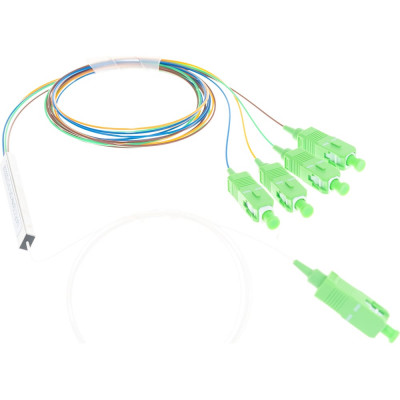 Одномодовый планарный сплиттер NIKOMAX G.657.A1 NMF-SPP1X4A1-SCA-M