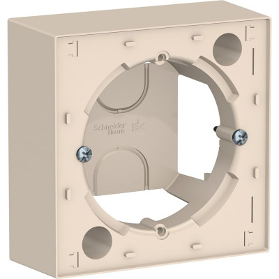 Systeme Electric ( Schneider Electric) AtlasDesign Беж Коробка для наружного монтажа SE ATN000200